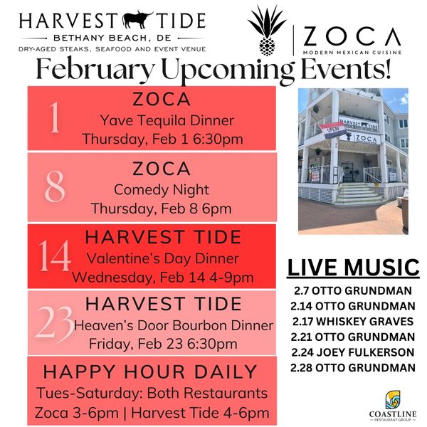 Steaks, Oyster Bar, Seafood Harvest Tide Steakhouse Restaurant